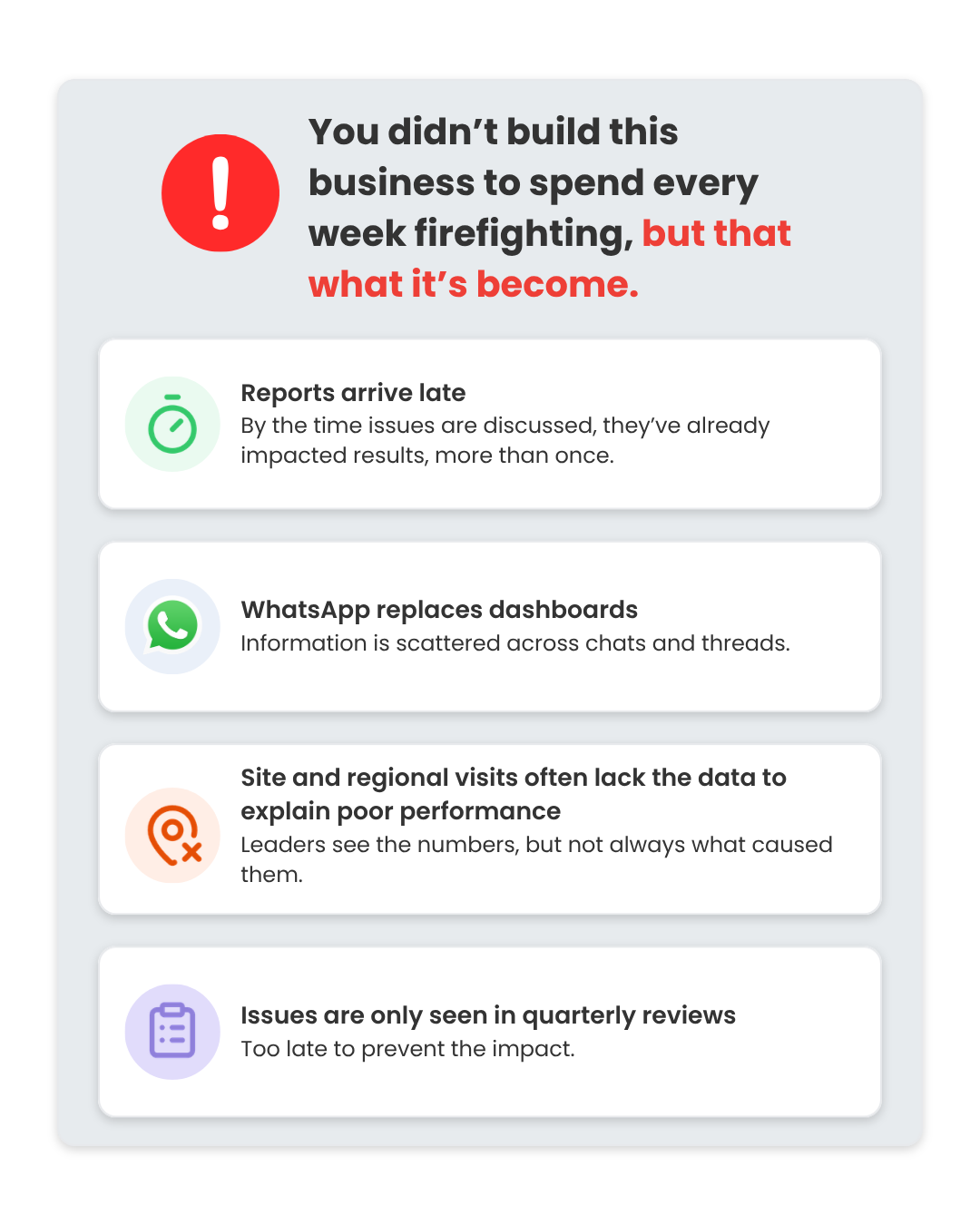  That’s what TreeAMS delivers: clarity, visibility, and control for your leadership team.