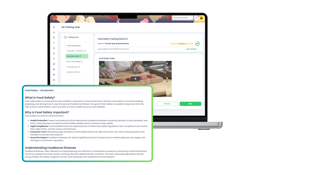 Food Safety SOP
